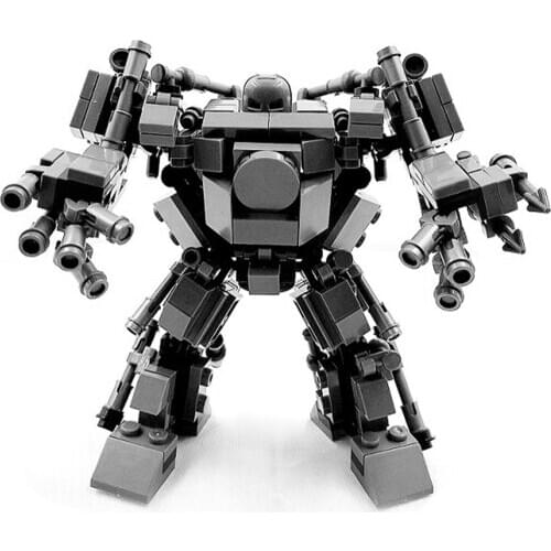 HOTSALE 260Pcs STEM MOC Mini Mecha Model Small Particle Building Blocks Educational Toy Set