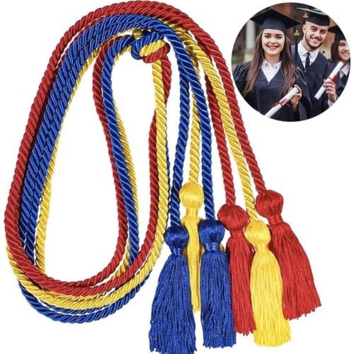 60% Hot Sale 4Pcs 40cm 2020 Graduation Honor Tassel College Graduates Mortarboard Caps Decor Festival Supplies