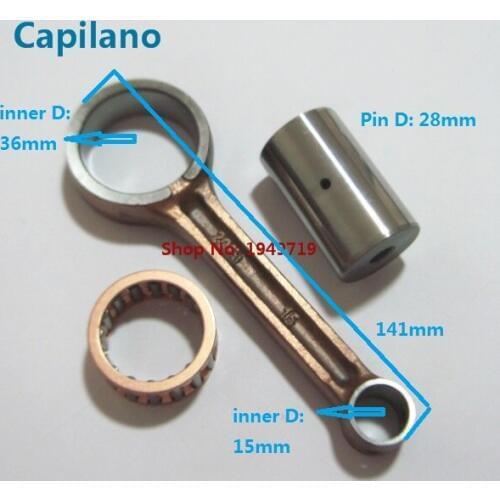 Motorcycle AN150 QS150 crankshaft crank rod / connecting rod / conrod for Suzuki scooter 150cc AN 150 engine parts