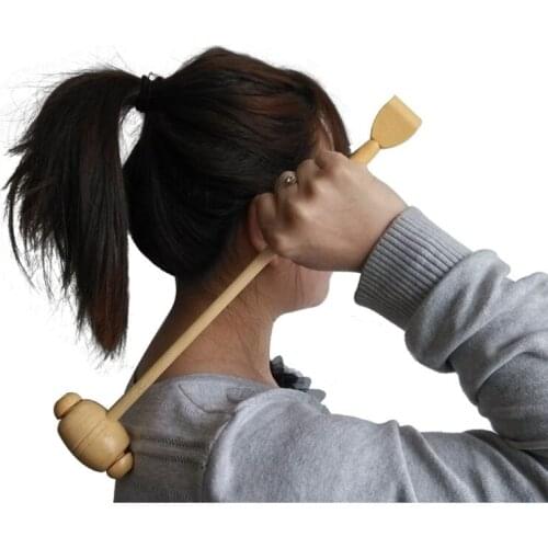 Don't ask for double head scratching massage hammer tapping amphibious massage massage stick stick