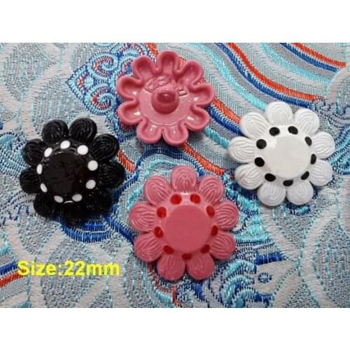 Wholesale 10 pieces High-grade Metal Alloy Flowers Clothing Overcoat Jacket Buttons Coat Sweater Button Size 22mm Free shipping