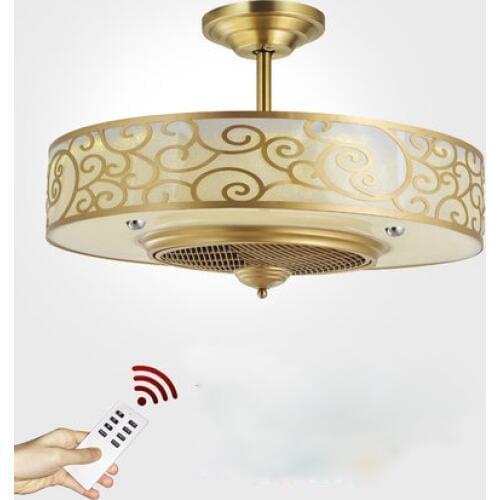 Ceiling Fans lamp LED light Anion 65cm Frequency conversion motor Traditional ceiling fans light dimmer Remote control 85-265V
