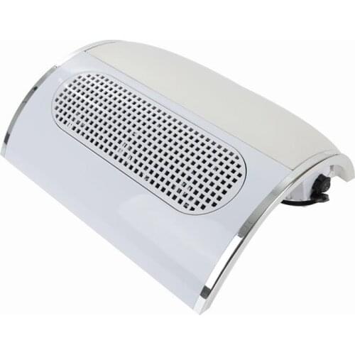 110V/220V Nail Suction Dust Collector Salon Nail Dust Collector Vacuum Cleaner With 3 Fan 30W UV Gel Polish Vacuum Cleaner HWC