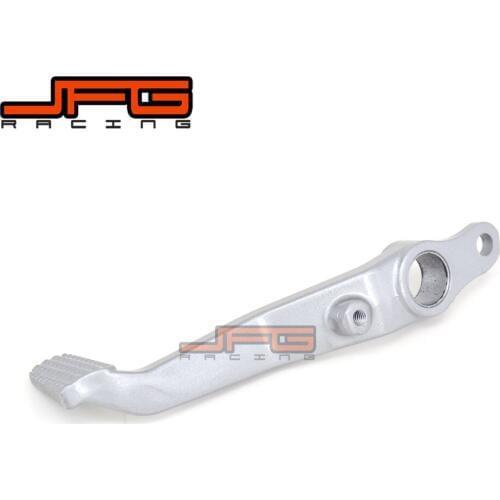 Silver Aluminum Rear Brake Lever Foot Pedal For ZZR400 ZZR600 ZX9R NINJA ZX-6R ZX6R ZX636 ZZR600 ZX600 Motorcycle Parts