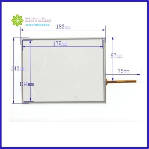 ZhiYuSun compatible 8.4Inch Touch Screen 4 wire resistive 183mm*142mm USB touch panel overlay kit 183*141
