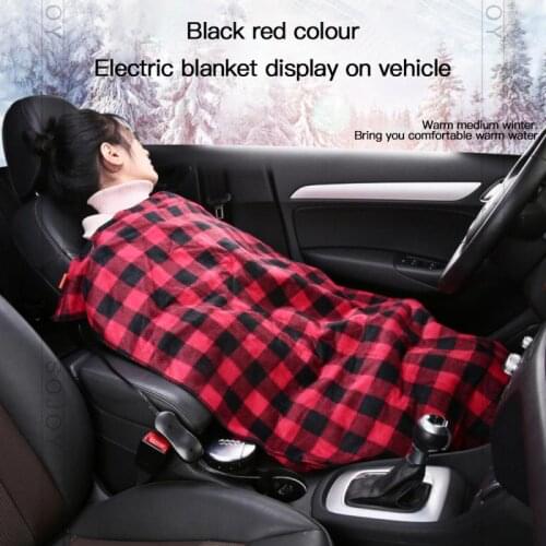 Thermostat Electric Heating Blanket 12V Car Controller Warmer Soft Automatic Carpets Mat Thicker Pad Winter Products