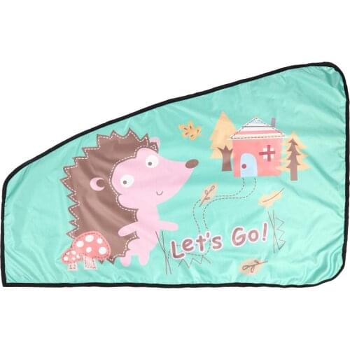 Universal Cartoon Magnetic Car Sunshade Side Window Curtain (Front Right)