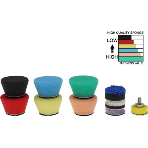 1 inch high quality polishing sponge board, coarse, medium and fine, suitable for RO/DA fine polishing machine sponge