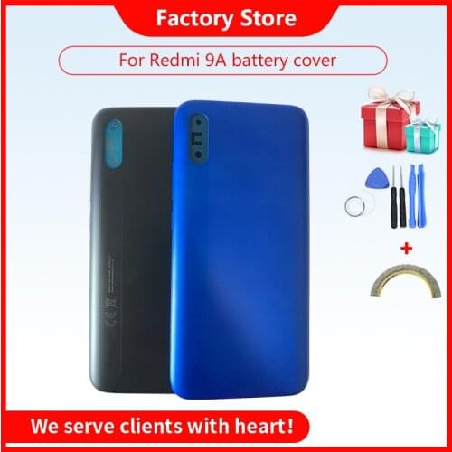Battery Back Cover For Redmi 9a Battery Cover For Redmi 9A Battery Cover Housing +Volume Power Buttons+Sim Card Slot
