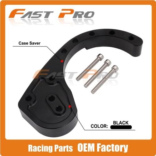 Motorcycle Black Case Saver Engine Protector Guard With Mounting Hardware For Yamaha Banshee 350 YFZ350 YFZ 1987 1988 1989-2006