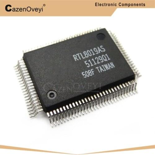 1pcs/lot RTL8019AS RTL8019AS-LF RTL8019 QFP-100 In Stock