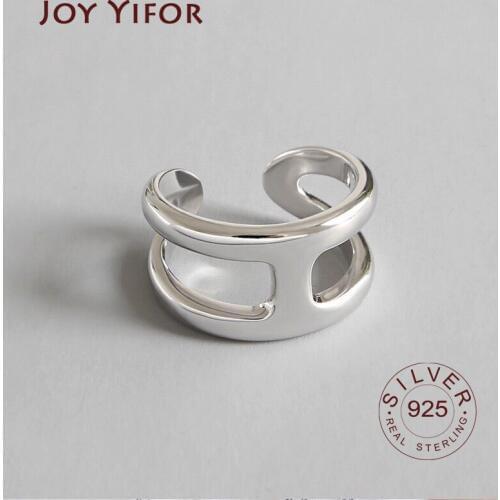 100% Real 925 Sterling Silver Ring Simple Glint Gleam Thin Little Finger Rings For Women Fine Jewelry Gift Hot Sale