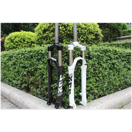 2015 SR SUNTOUR XCR MTB Oil Damping Suspension RLC 650b 27.5" Fork Disc only white Black Manual Control 27.5er