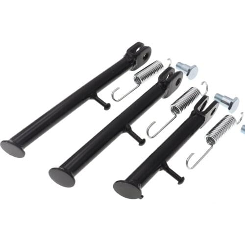 180mm/210mm Motorcycle Aluminum Side Kick Stand Kickstand Bracket Support Feet Side For PW80 PY80 Side Stand Kick Stand