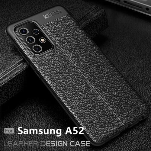 For Samsung Galaxy A52 Case For Samsung A52 Capas Bumper Leather For Fundas Samsung A11 A41 M31 A51 A71 S21 Ultra A72 A52 Cover