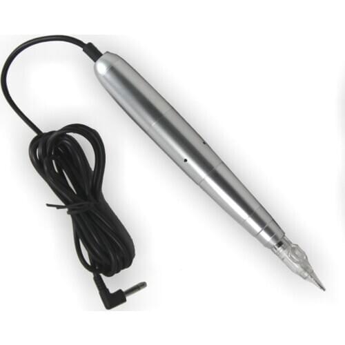 Design Tattoo Machine Professional Micro Needle Silver Aluminum Swiss Motor Permanent Makeup Machine Tattoo for Tattoo Eyebrow