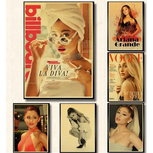 WTQ Canvas Painting Famous American Singer and Actress Retro Poster Wall Art Picture for Living Room Decoration Home Deco