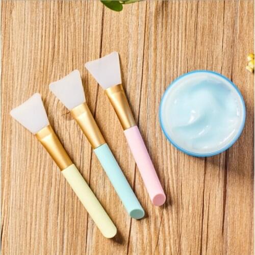 1 Pcs Professional Pretty Lady Makeup Brushes Face Mask Brush Silicone Gel DIY Beauty Easy Clean Facial Care Making Tool