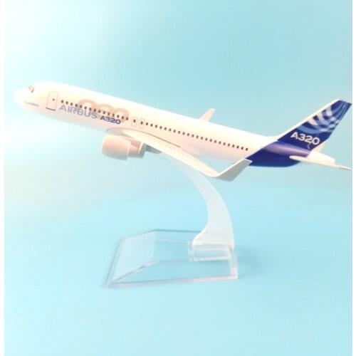 16CM A320 AIR BUS METAL ALLOY MODEL PLANE AIRCRAFT MODEL TOY AIRPLANE BIRTHDAY GIFT