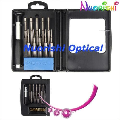 SS1003 Glasses Eyeglass Eyewear Spectacle Repairing Screwdriver Kit Free Shipping