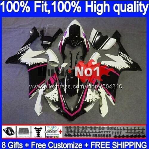 OEM Injection For YAMAHA YZF R 1 YZF 1000 YZF R1 07 Red black 56MC.120 YZF1000 YZF-1000 YZF-R1 2007 2008 YZFR1 07 08 Fairings