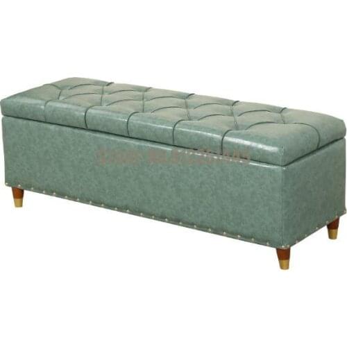 Clothing store fitting room shoe changing stool type software storage bag long stool rest area shoe cabinet seat cabinet