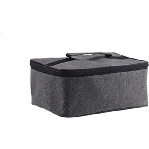 5L portable lunch bag thermal picnic box ice pack drinks meal insulated carrier cooler bag cans drinks holder cool bag