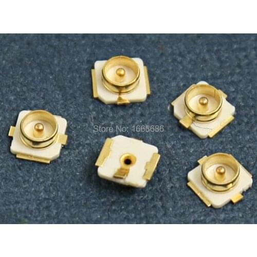 Latest 20 pcs/lot IPX U.FL RF Coaxial Connector SMD SMT solder PCB Mount Socket Jack female and for IPEX/U.FL pcb SMT connector
