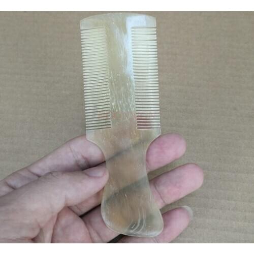OX Horn Comb Fine Hair Handmade Comb No Static Anti-Hair Lost Cool Blood