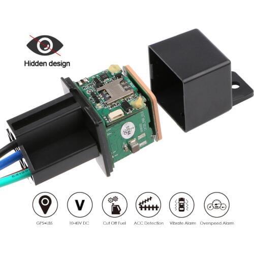 Relay Style Car Vehicle GPS Locator GSM Real-time Shock Alarm Tracking Device Automobile Electronic Parts