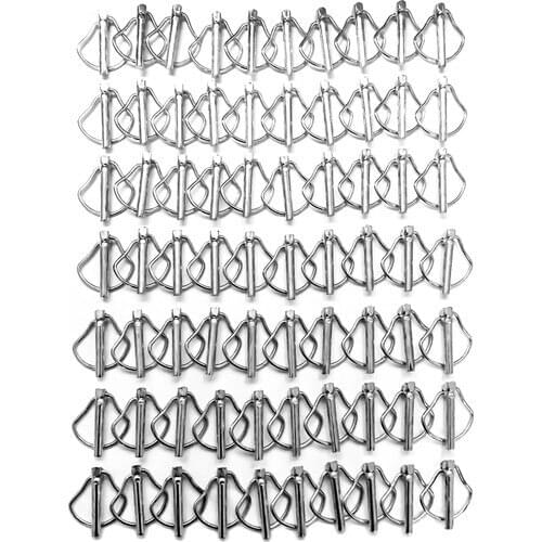 Labor Tractor Pin Spring Pin 10 mm in Size 70 Pcs