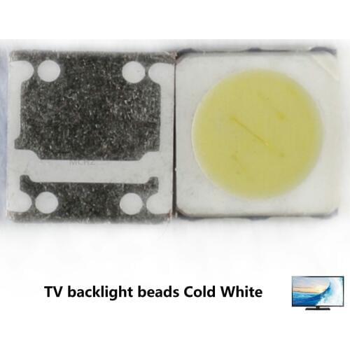 50PCS FOR LCD TV repair Replace LG SEOUL UNI led TV backlight strip lights with light-emitting diode 3535 SMD LED beads 6V-6.8V