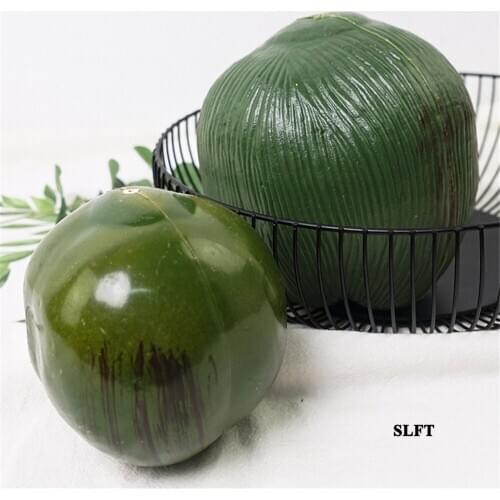 Party props home hotel cafe bar supermarket Shop Store decoration plastic large Simulation Fruit Artificial fake coconut model