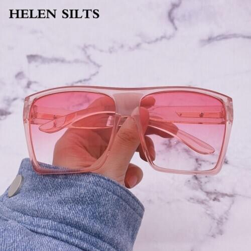 Vintage Square Sunglasses Women Oversized Plastic Frame Sunglasses For Men Retro Goggle Eyeglasses Oculos De Sol UV400 Glasses