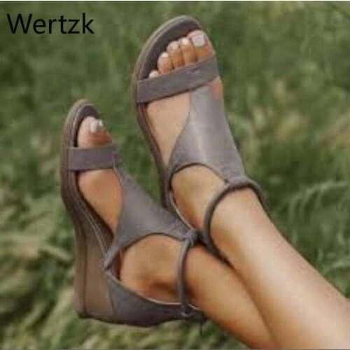 Wertzk Women's Sandals