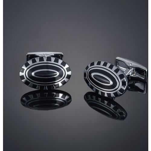 French Cufflinks studs mens shirt accessories mens suit dress black gear Cufflinks shirt sleeves