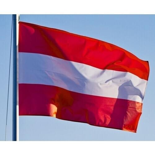 90x150cm Austria Flag Polyester Printed Decorative Festival Home Decoration Tool Polyester Flying Flag Drop Shipping