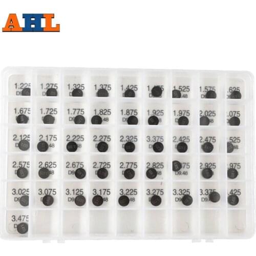 AHL 9.48 mm Motorcycle Engine Parts Adjustable Valve Shims Kit For Suzuki DRZ400 GSX1300R GSX600F GSX650F LT-Z400 GSXR1100