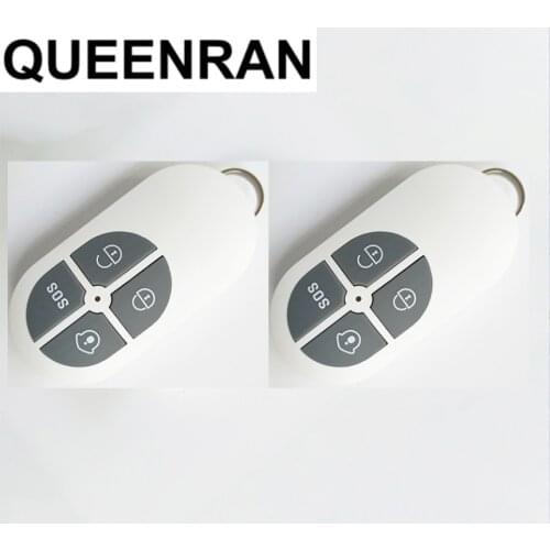 Mini Wireless Remote Controller PB-422R 4-button Arm/Disarm/Home Arm/SOS Function for Focus ST-VGT ST-IIIB ST-VGT ST-IV Alarm