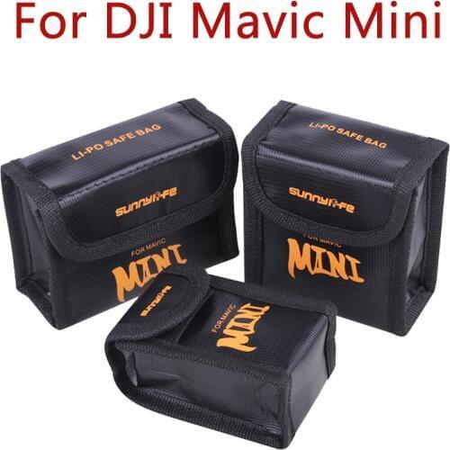For DJI Mini 2 Explosion-proof Battery Battery Safe Bag Protective Storage Bag for DJI Mavic Mini Battery
