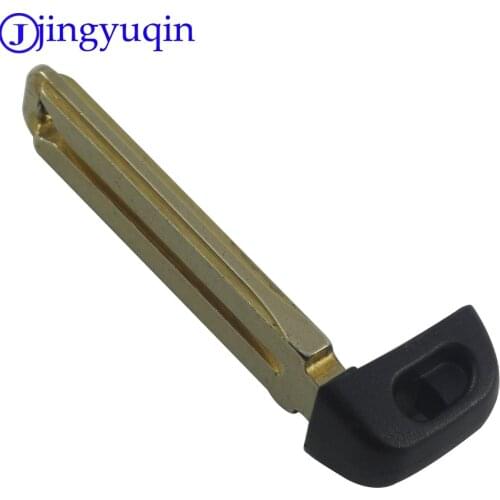 Jingyuqin 20pcs/lot Details about Remote Emergency Car Key Shell Cover Fob Uncut Blade Replacement Insert Smart Small For Toyota