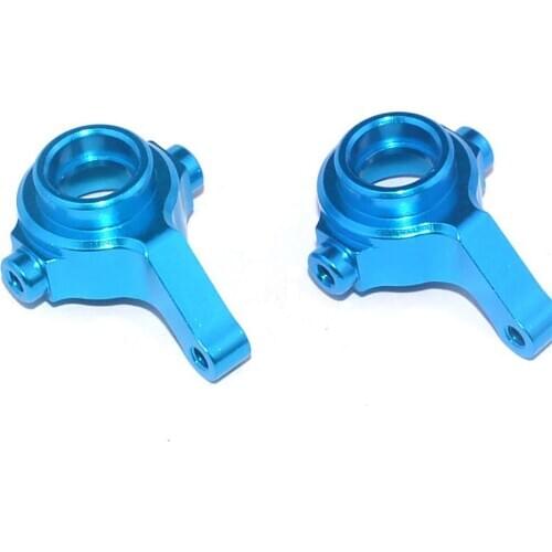 2pcs Mteal Rear Steering Knuckle Axle Mount Seat Kit for WLtoys A959-B A979 K929 A949 A959 A969 1/18 RC Car Parts