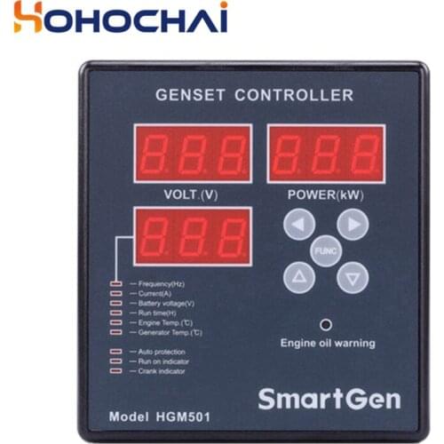 Gasoline Generator Controller HGM501 Small Diesel Genset Control Panel
