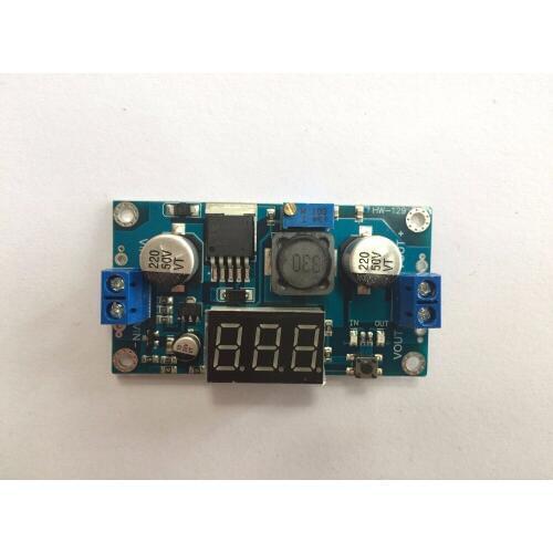 LM2596 LCD LM2596S LED Voltmeter ADJ DC-DC Step-down Adjustable Power Supply Module with Digital Display Diy Kit