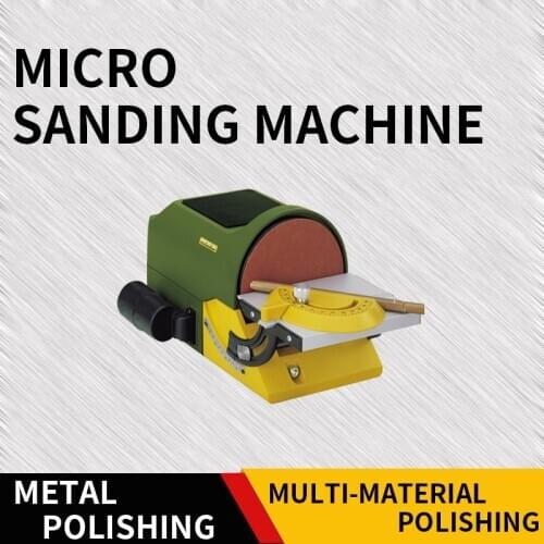 Mini Sander Woodworking Desktop Sander Disc Sander Household Electric Mini Polisher 27060