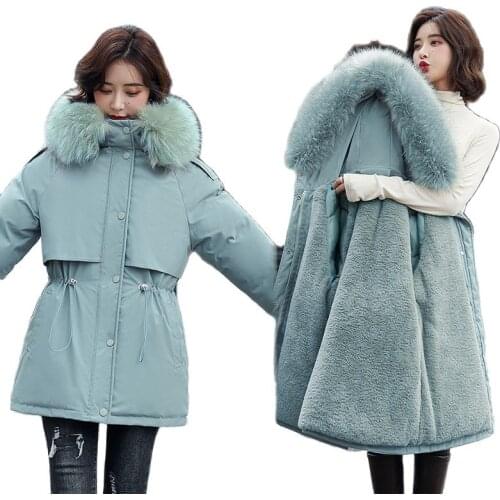 Fashion Winter 2021 Womens Coats Pie To Overcome Tthe New Korean Vversion Of Down Ppadded Jacket Thickened Winter Coat Women