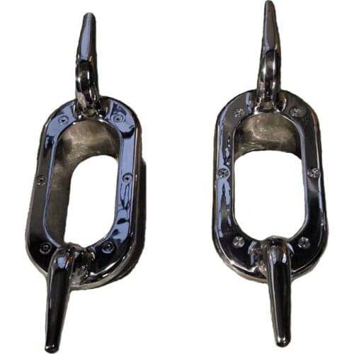 Stainless steel marine hardware boat ship accessories roller hawse pipe with Cleat