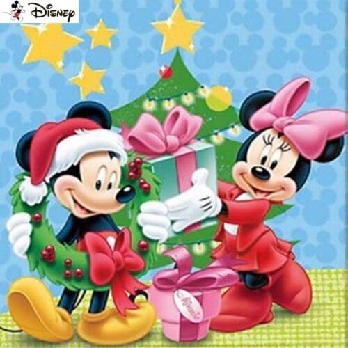 Disney 5D Diamond Embroidery Needlework Kit "Cartoon Mickey Mouse" Diy Diamond Painting Cross Stitch Home Decoration Gift A30467