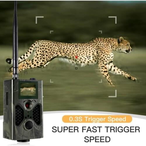3G Hunting Camera 16MP Trail Camera SMS/MMS/SMTP IP66 Photo Traps 0.3s Trigger Time Camera Trap Wild Cameras