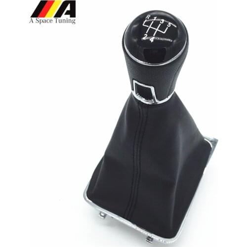 Manual 5/6 Speed Car Styling Gear Shift Knob Pen Gaiter Boot Cover Case Collar for Volkswagen Passat B7 2011 2012 2013 2014 2015